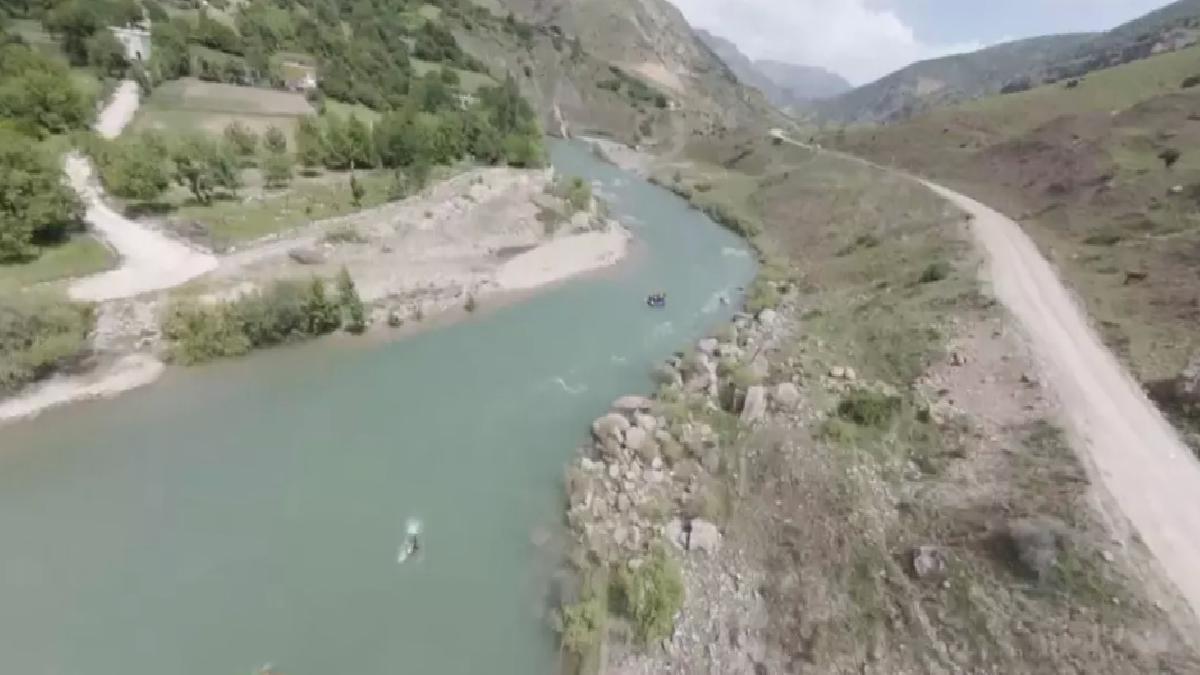 Kozluk Festivali’nde İlk Rafting Heyecanı