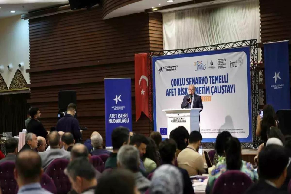 Küçükçekmece’de Afet Risk Yönetimi Çalıştayı Gerçekleştirildi