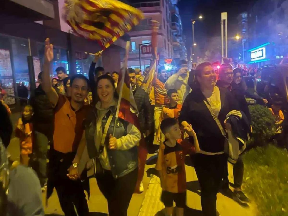Kula’da Galatasaray coşkusu