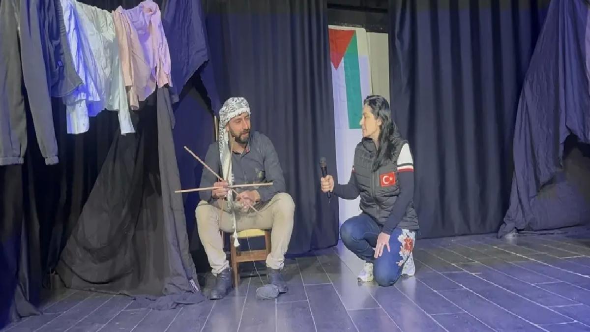 Küller Arasında Gazze: Filistin’in Sesini Tiyatroyla Duyuruyor
