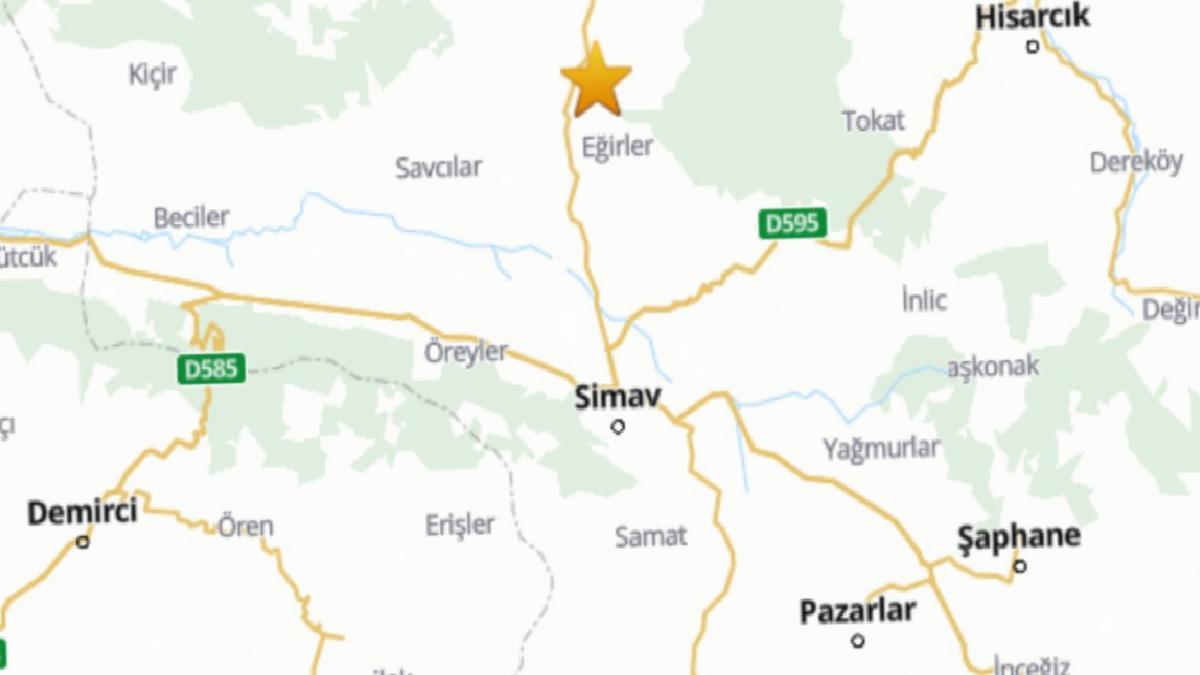 Kütahya, Simav’da 4.2’lik deprem