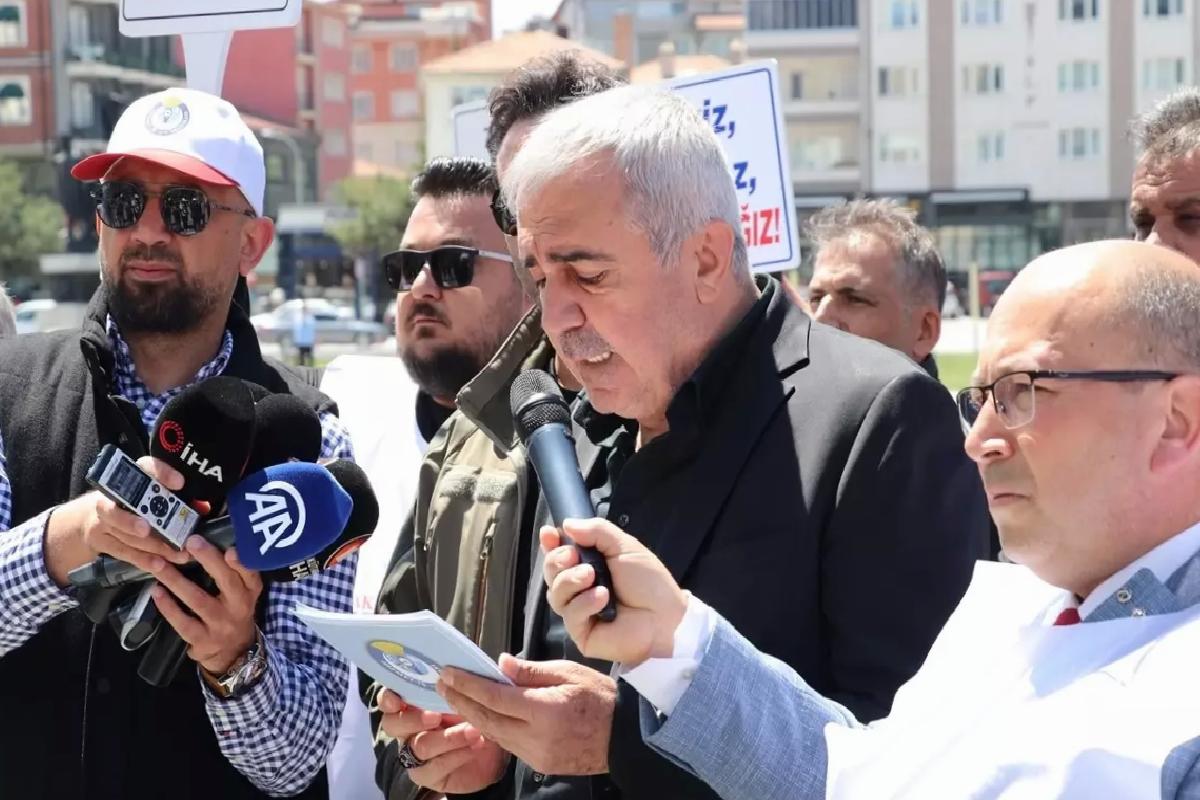 Kütahya’da İşten Çıkarma Protestosu