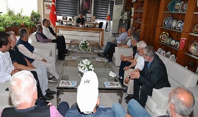 Kuzdere’de yaşayan vatandaşlardan Başkan Topaloğlu’na anlamlı ziyaret