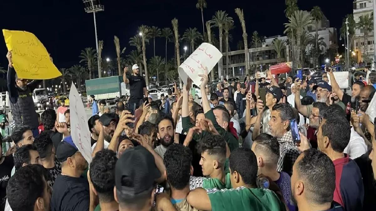 Libya’nın başkenti Trablus’taki gösterilere katılım azaldı