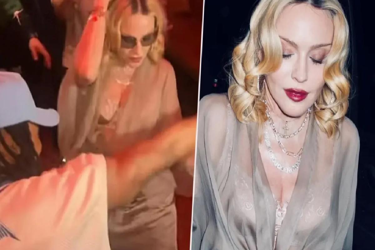 Madonna sevgilisinin doğum gününde çılgınca eğlendi