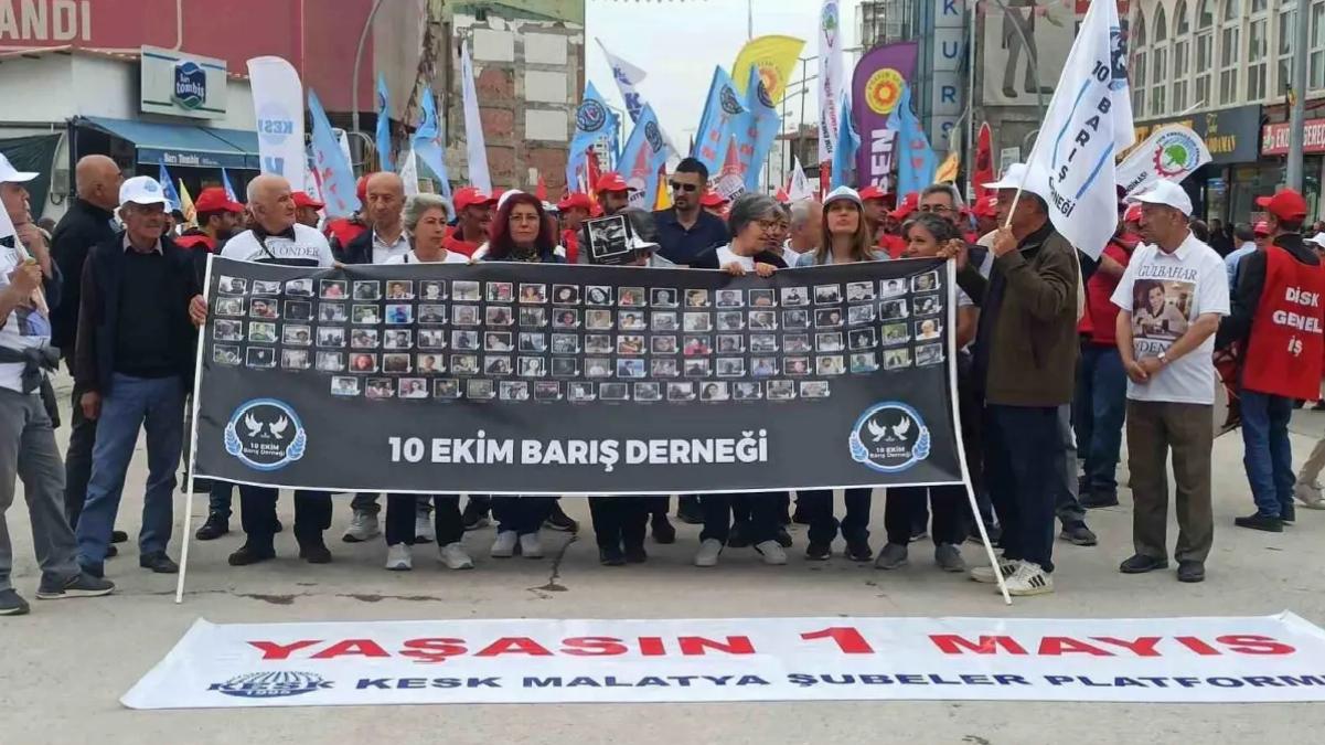 Malatya’da 1 Mayıs Kutlaması