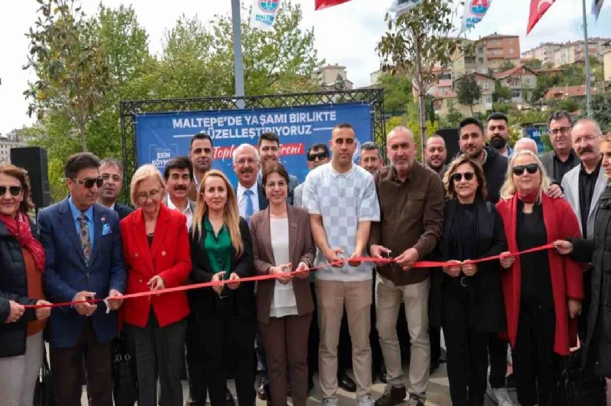 Maltepe’de Halk Market ve Sosyal Tesisler Hizmete Açıldı