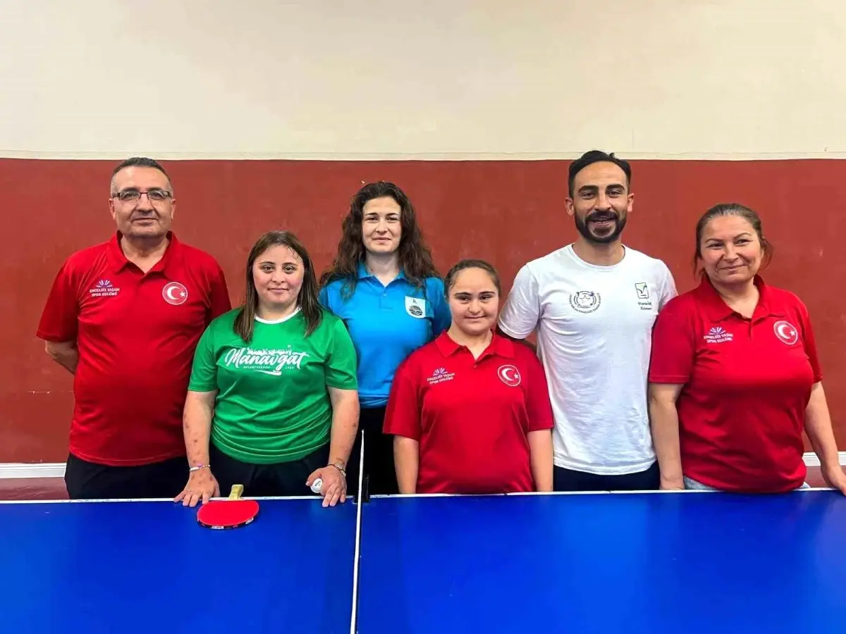 Manavgatlı Özel Sporcular Masa Tenisi Şampiyonası’nda Başarı Elde Etti