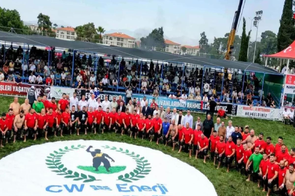 Manavgat’ta 12. Yağlı Pehlivan Güreşleri’nde Çeyrek Final Heyecanı