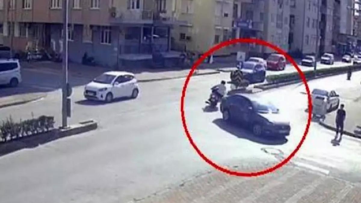 Manavgat’ta Motosiklet Kazası!