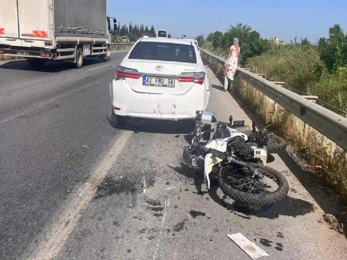 Manavgat’ta Motosiklet Kazası: Sürücü Hayatını Kaybetti