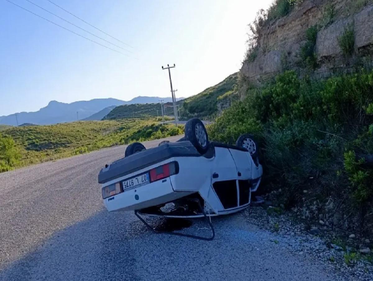 Manavgat’ta Trafik Kazası: 3 Yaralı
