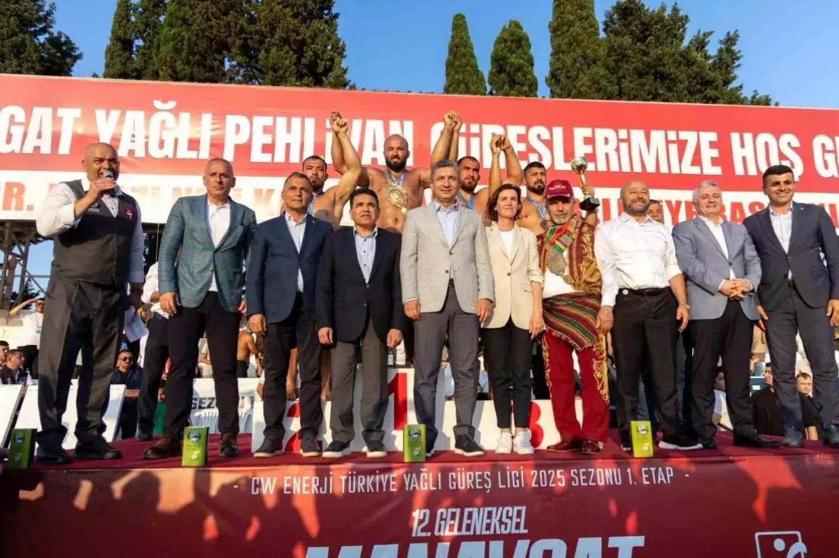 Manavgat’ta Yağlı Pehlivan Güreşleri Coşkuyla Tamamlandı