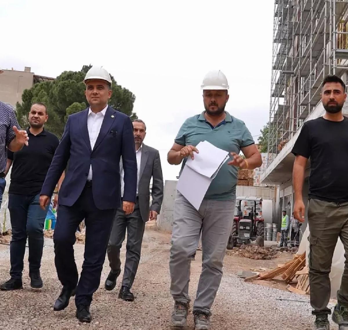 Manisa’da TOKİ Konutları Hızla Yükseliyor