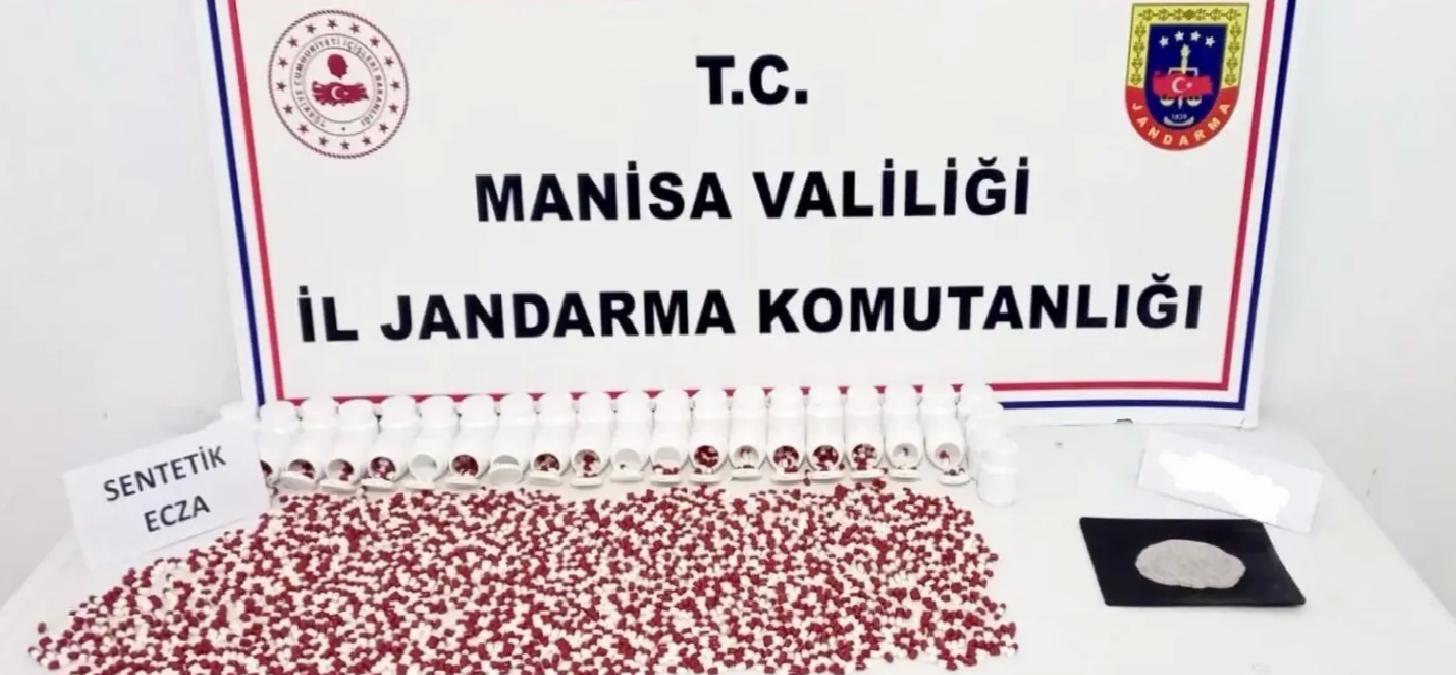 Manisa’da Uyuşturucu Operasyonu: 5 Bin Hap Ele Geçirildi