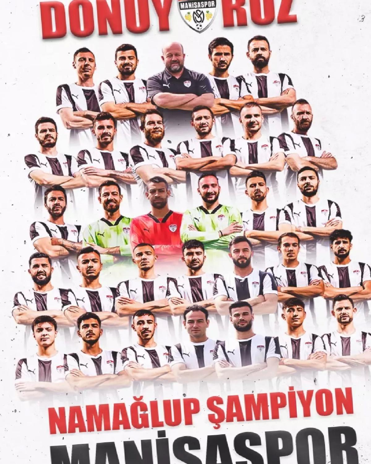 Manisaspor, Namağlup Şampiyon Oldu