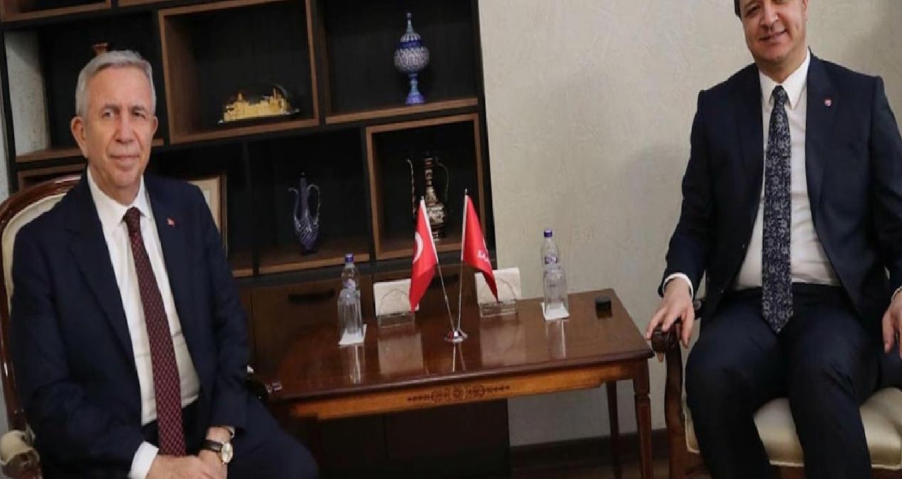 Mansur Yavaş’tan Saadet Partisine ziyaret