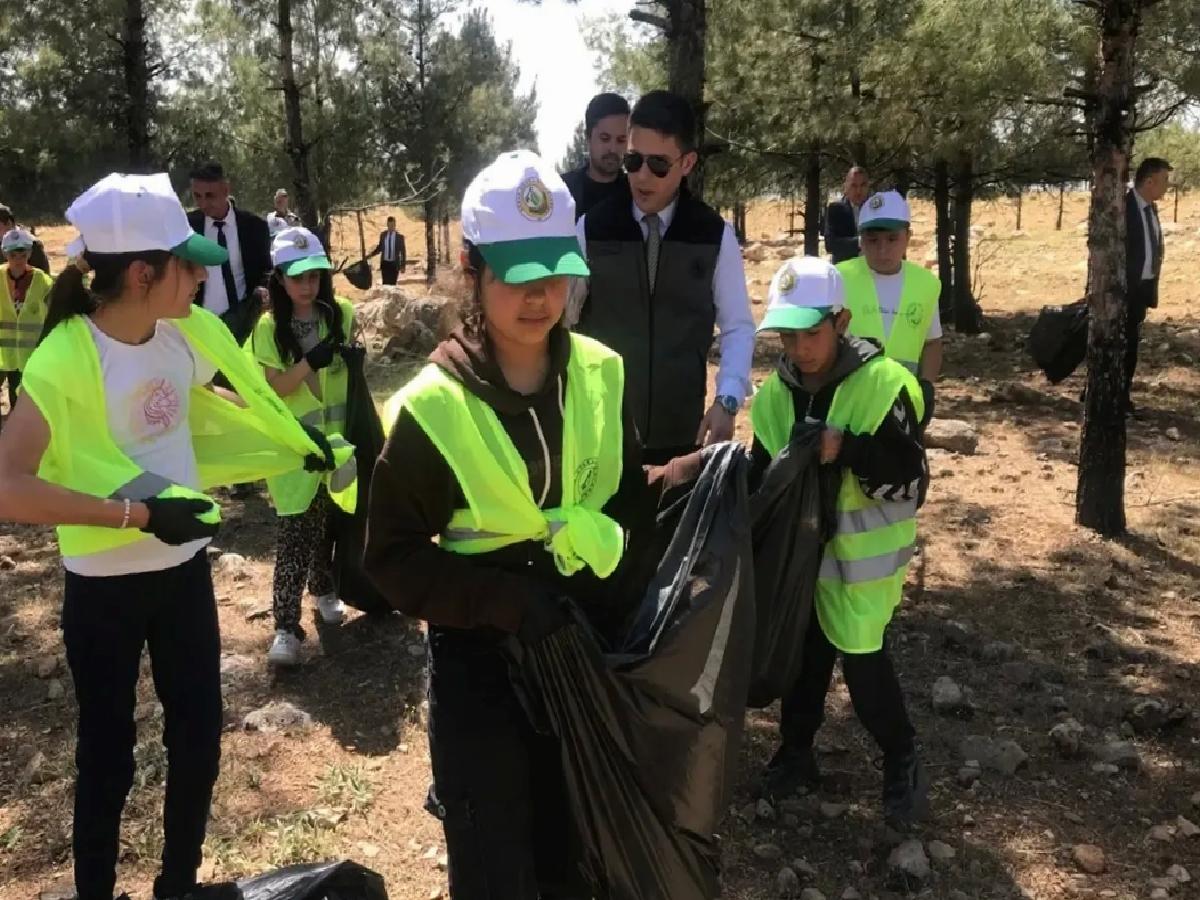 Mardin’de Orman Yangınlarına Karşı Temizlik Etkinliği