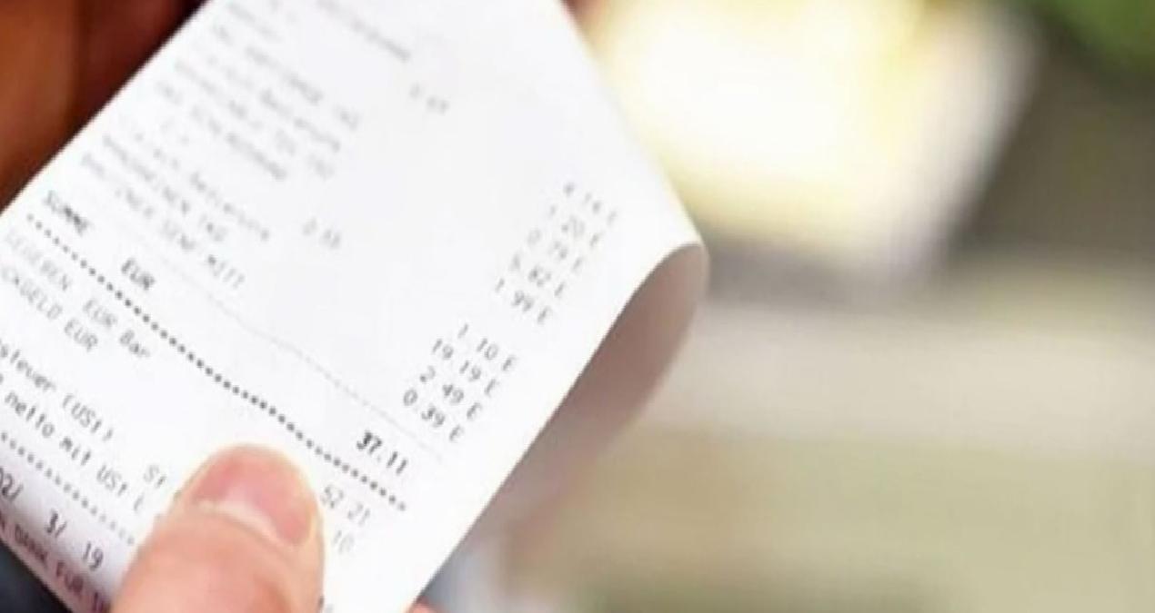 Market fişlerine 10 saniyeden fazla dokunmayın uyarısı