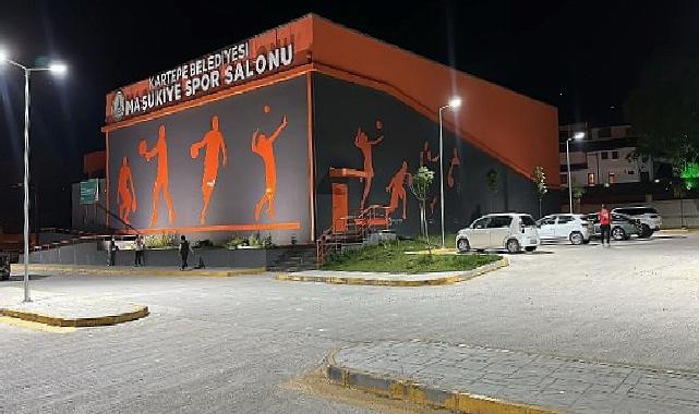 Maşukiye Spor Salonu Otoparkında Gece Kullanımı Artık Daha Güvenli