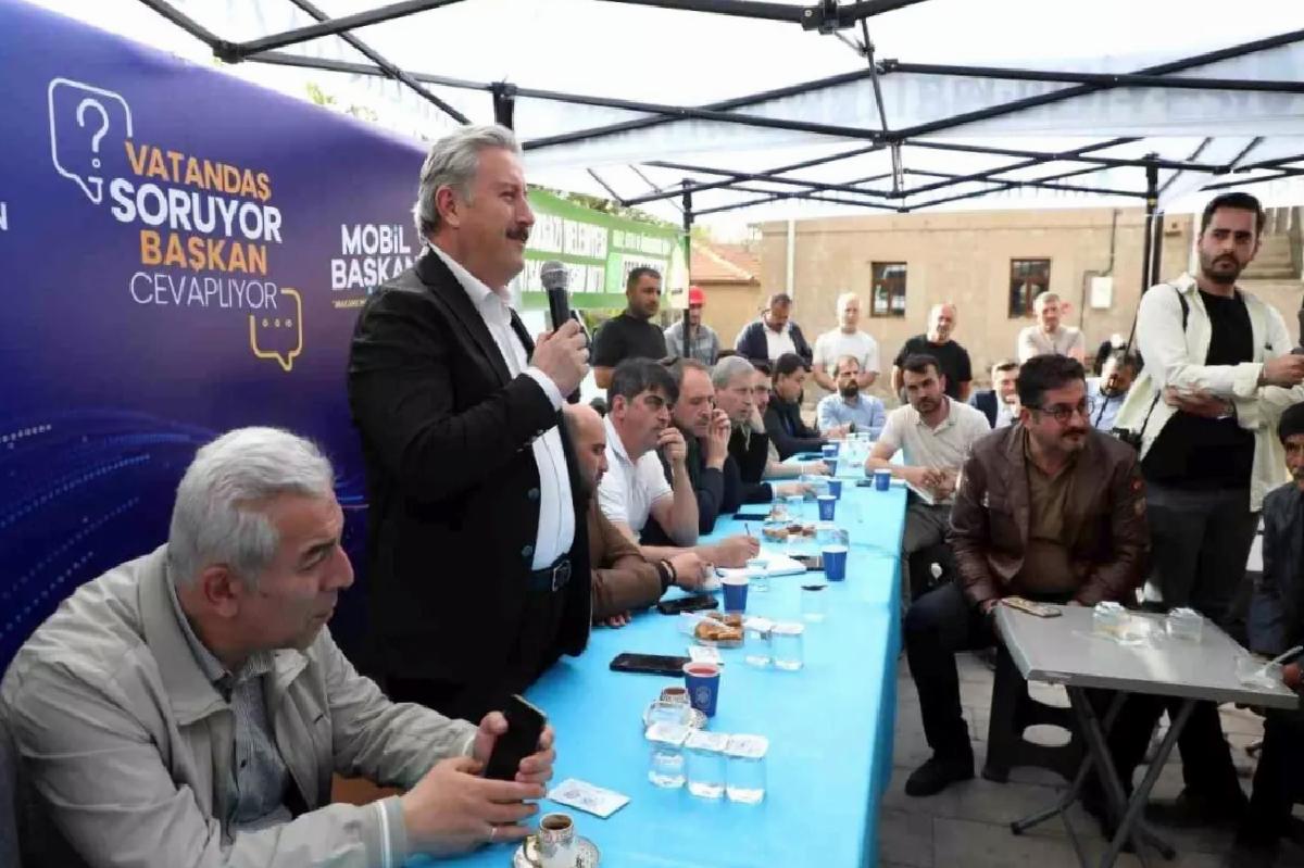 Melikgazi Belediye Başkanı Palancıoğlu, Subaşı Mahallesi’nde Vatandaşlarla Buluştu