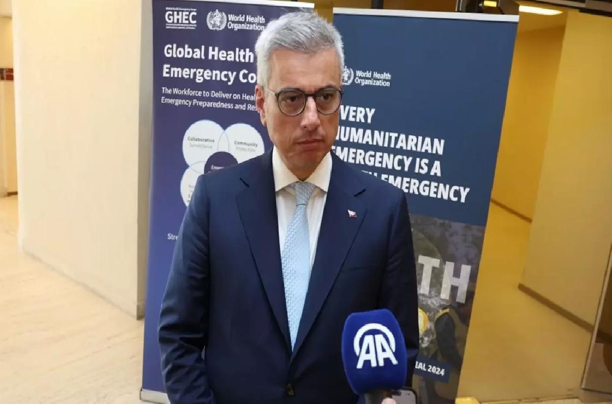 Memişoğlu’ndan DSÖ’ye Filistin çağrısı
