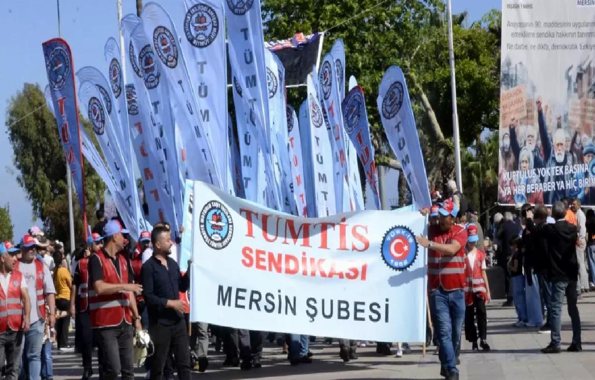 Mersin’de 1 Mayıs Etkinliği Coşkuyla Kutlandı