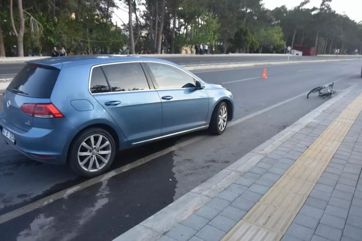 Mersin’de Bisikletli Çocuk Ağır Yaralandı