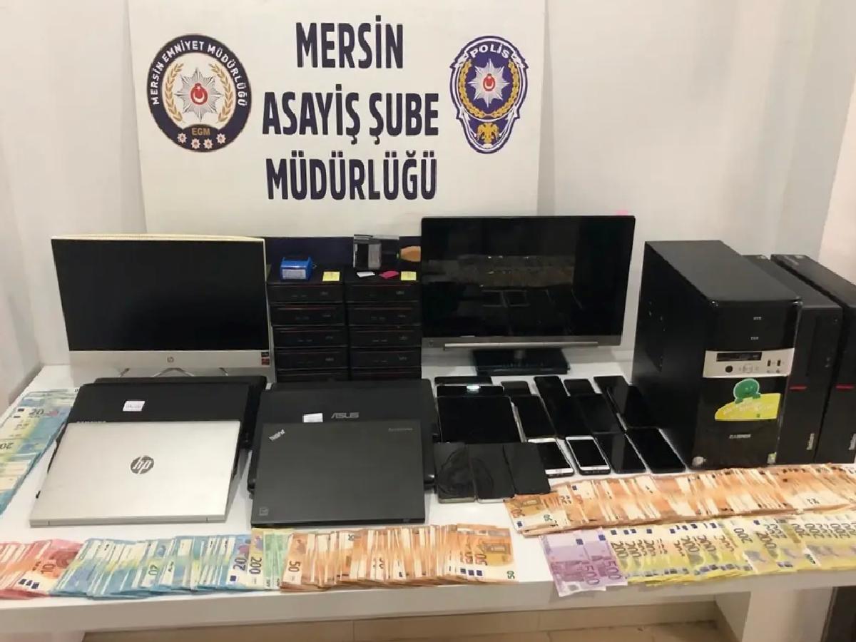 Mersin’de Dolandırıcılık Operasyonu