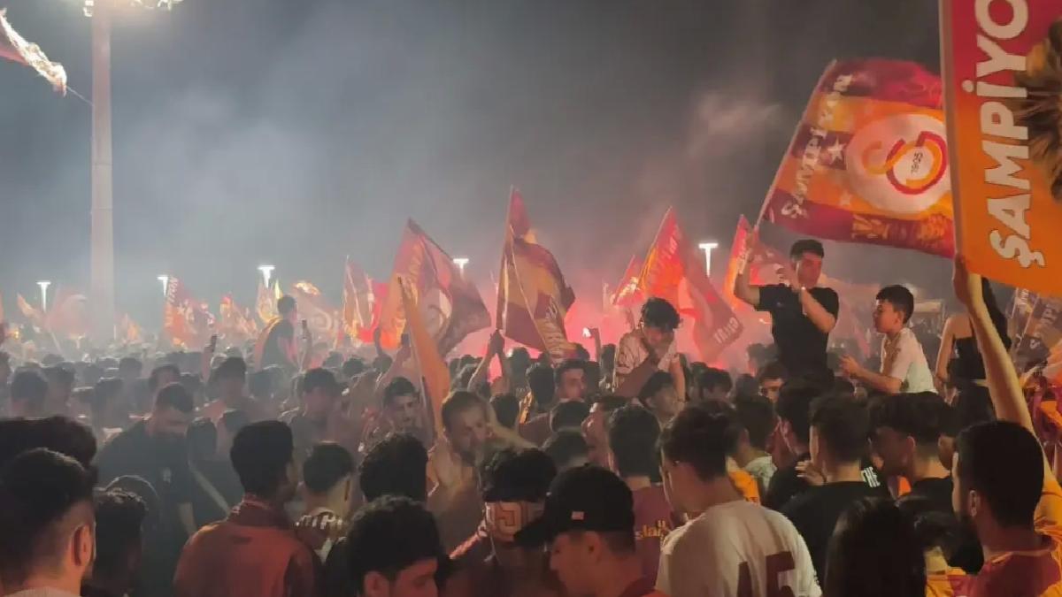 Mersin’de Galatasaray Coşkusu