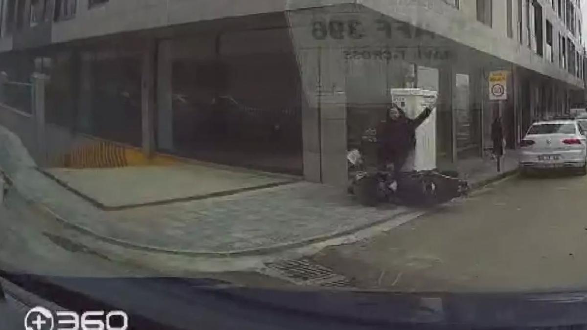 Merzifon’da Motosiklet Kazası: Sürücü Yaralandı