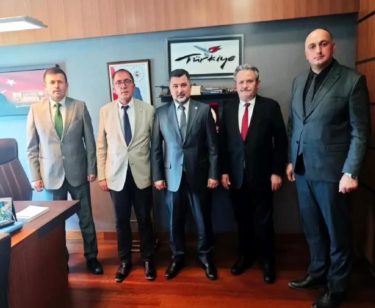 MHP Düzce İl Başkanı ve Belediye Başkanları Ankara’da Ziyaretler Gerçekleştirdi
