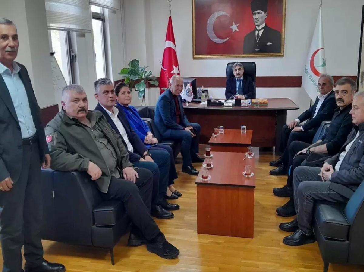 MHP’den Hastane Ziyareti
