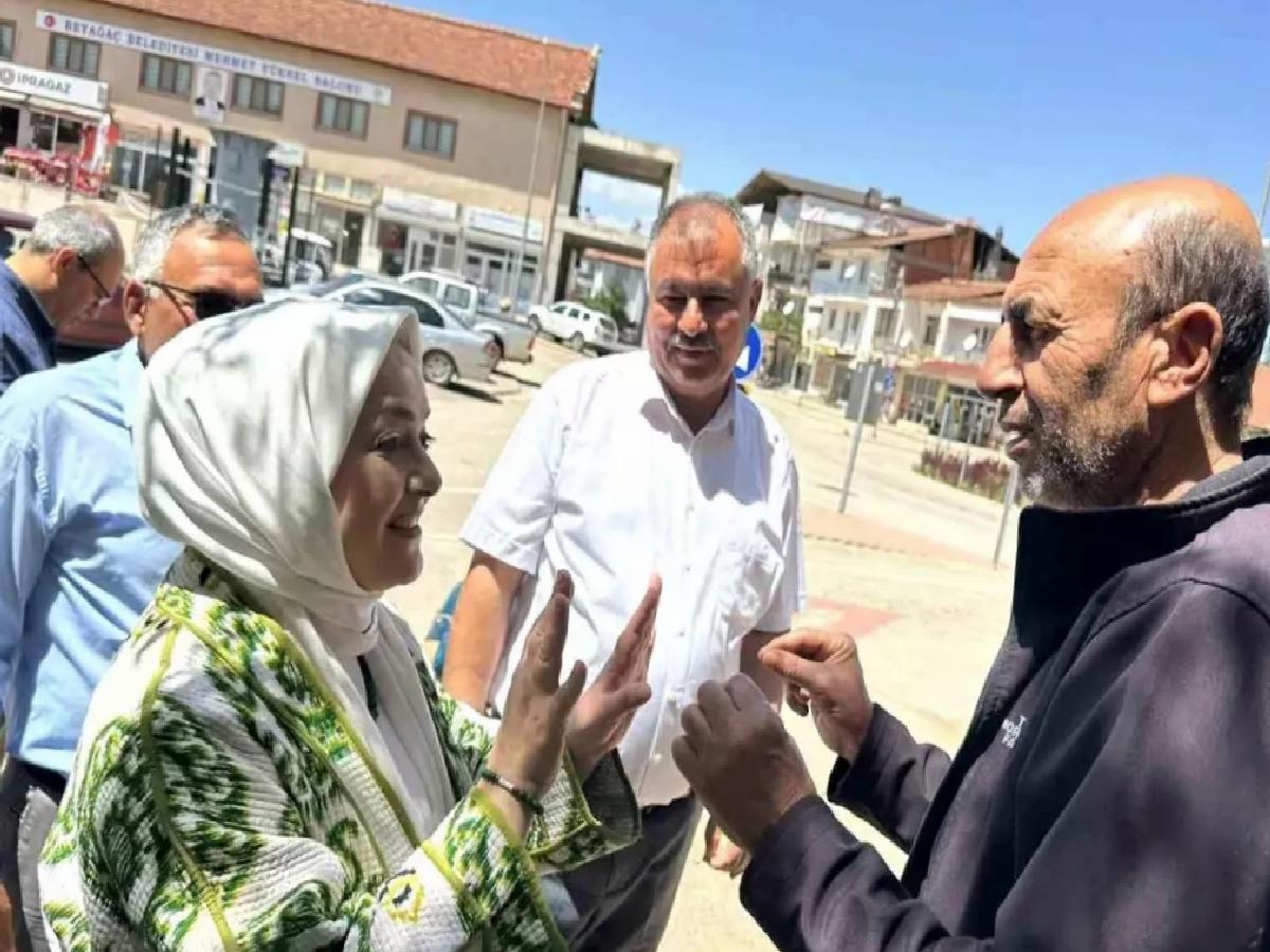 Milletvekili Sema Silkin Ün, Beyağaç’ı Ziyaret Etti