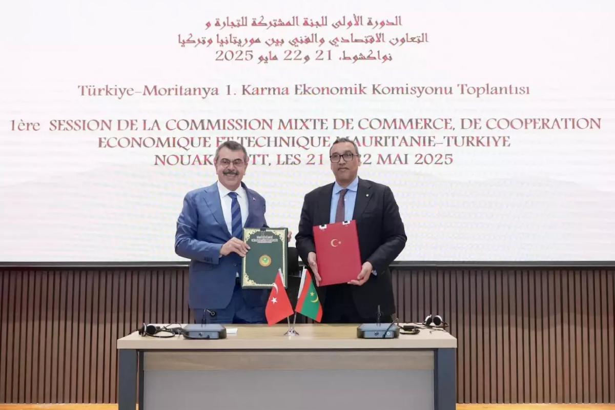 Milli Eğitim Bakanı Yusuf Tekin Moritanya’da Ekonomik İşbirliği Toplantısına Katıldı