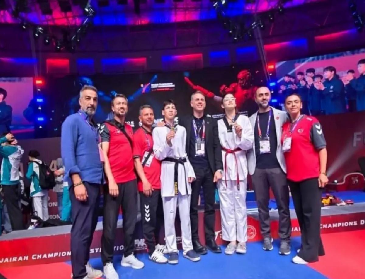 Milli Sporcular Bronz Madalya Kazandı