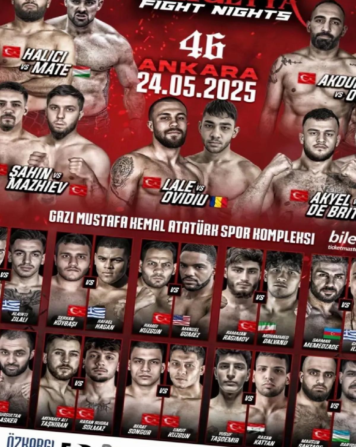 MMA Turnuvası Ankara’da!
