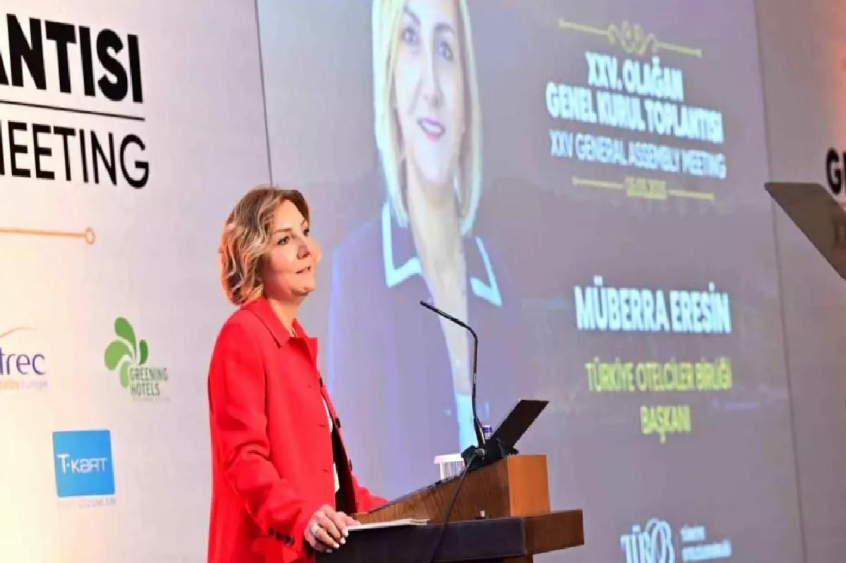 Müberra Eresin Üçüncü Kez TÜROB Başkanı