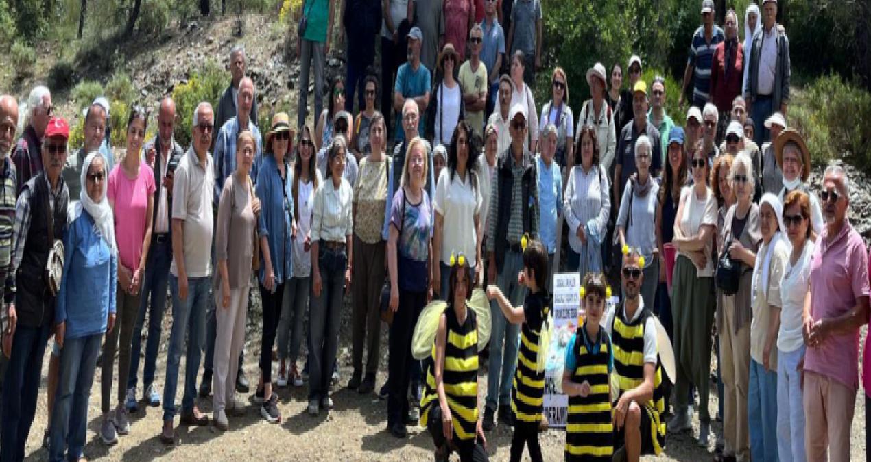 Muğla çevrecisi ile köylüsü ile maden tesisine karşı ayakta