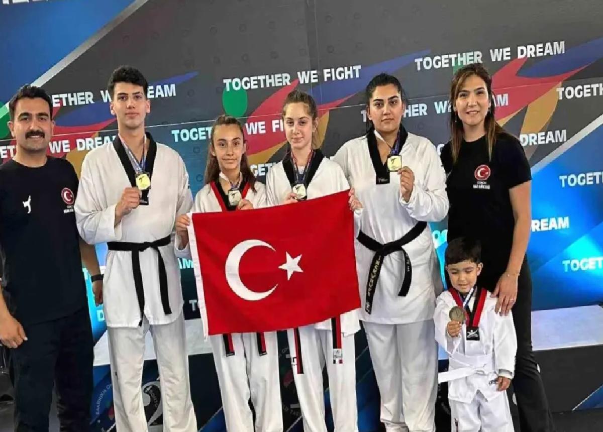 Muğla Sporcuları Yunanistan’da Taekwondo Turnuvasında Başarı Elde Etti