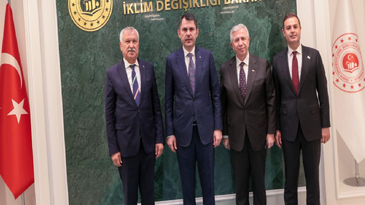 Murat Kurum, Mansur Yavaş, Zeydan Karalar ve Ahmet Akın ile bir araya geldi