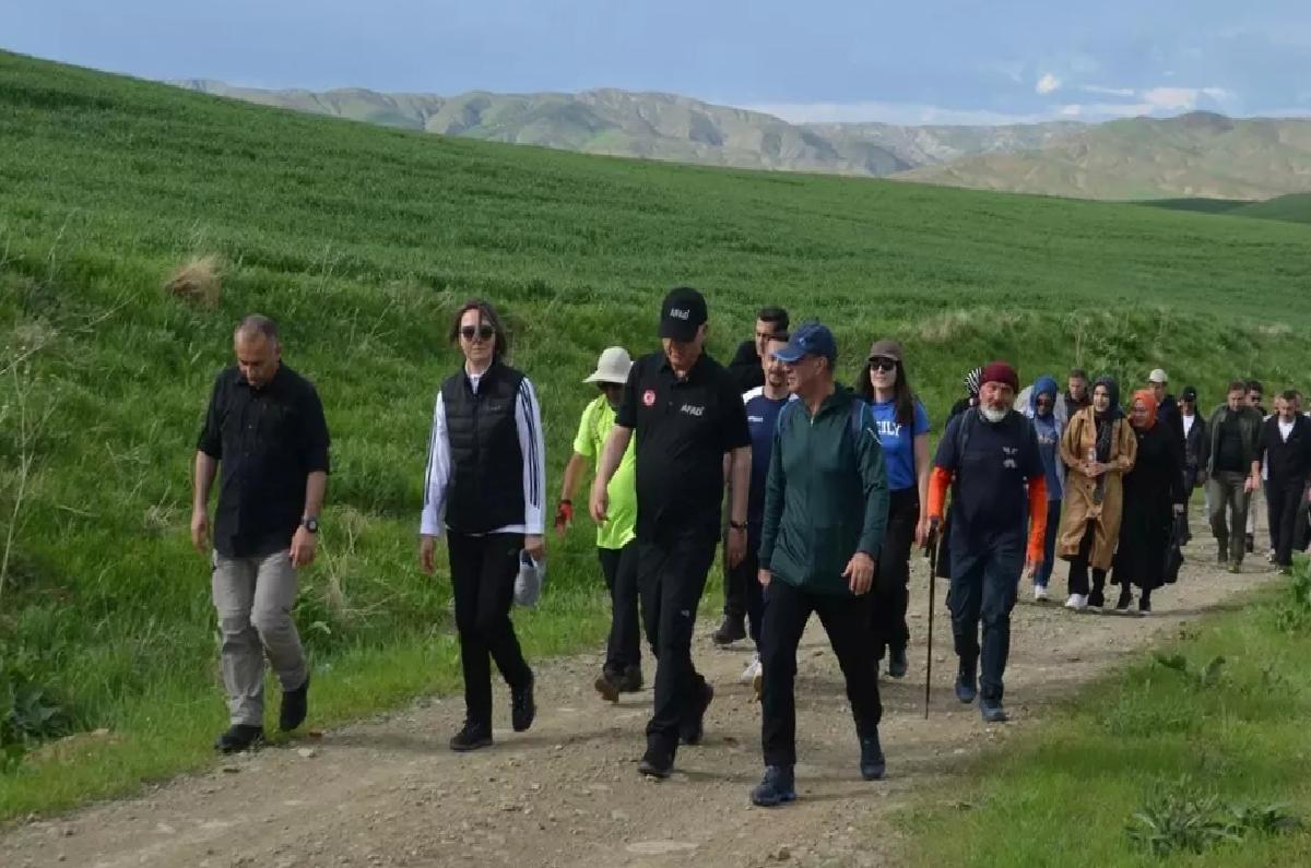 Muş’ta 7. Lale Festivali Doğa Yürüyüşü