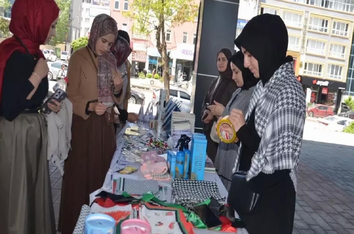 Muş’ta Gazze’ye Yardım Kermesi