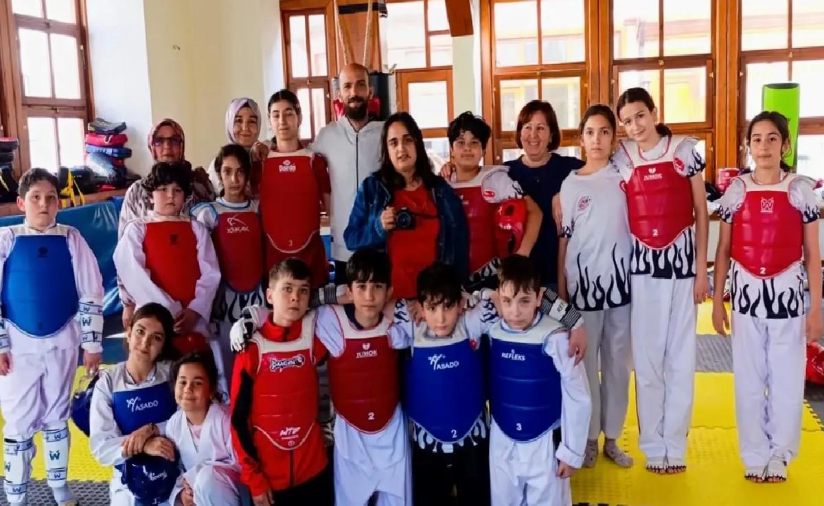 Nallıhan Bushido Taekwondo’da 4 Madalya Kazandı