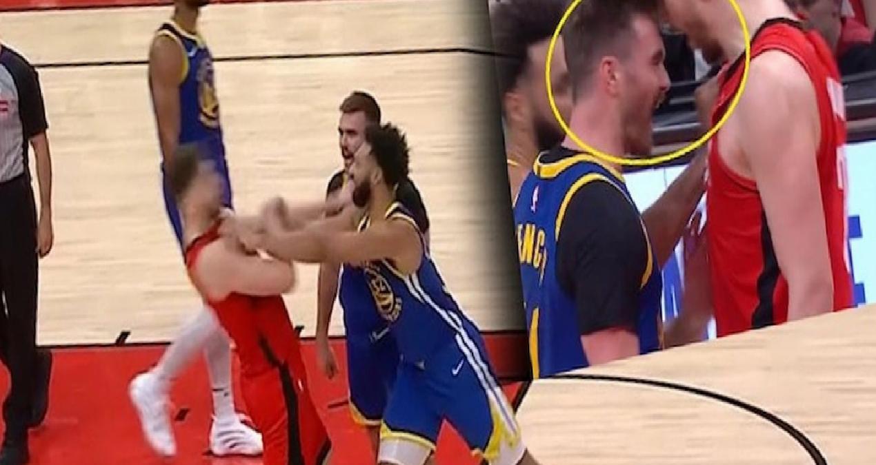 NBA’de ortalık karıştı! Alperen’e kafa attı…