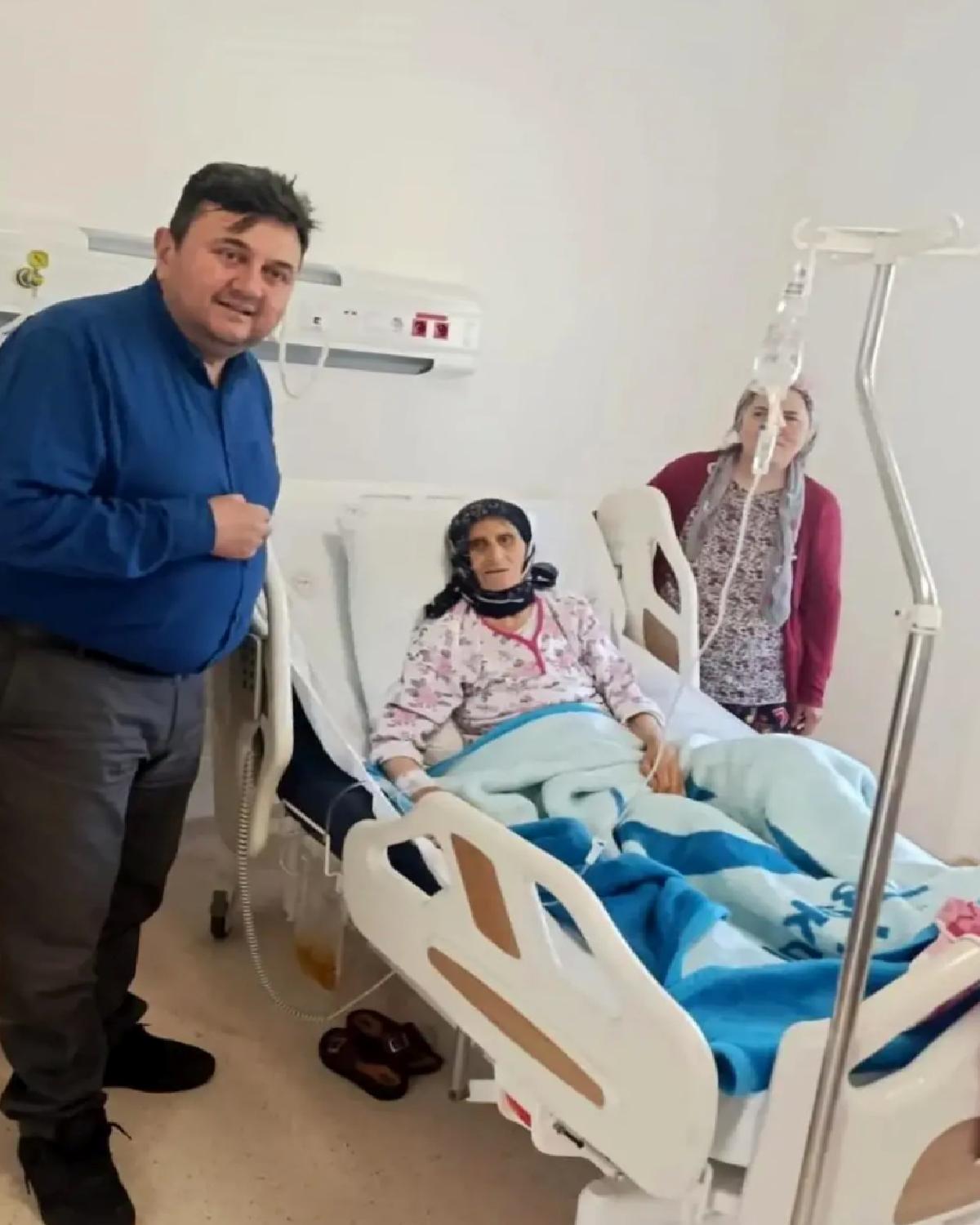 Nejat Gülmez Anneler Günü’nde Hastaları Ziyaret Etti