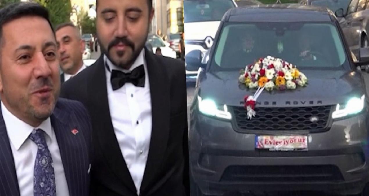 Nevşehir Belediye Başkanı şoför oldu, gelin arabası kullandı