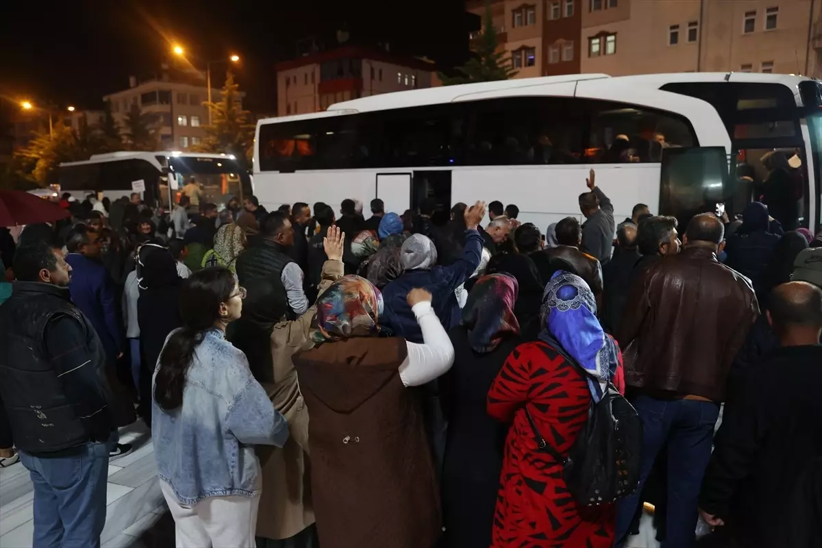 Nevşehir’den 245 Hacı Adayı Uğurlandı