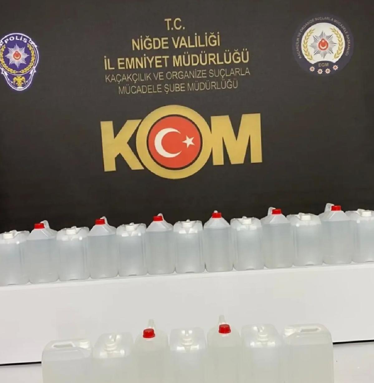 Niğde’de Kaçakçılık Operasyonu: 6 Gözaltı