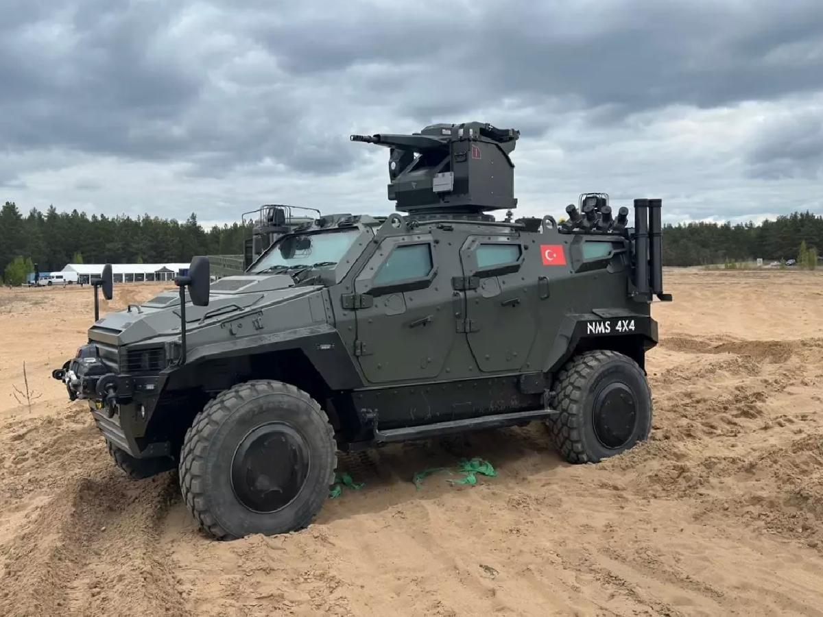 Nurol Makina Litvanya’da Askeri Yetkinliklerini Sergiliyor